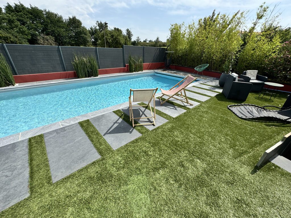 Jardin privé à La Romagne (49)